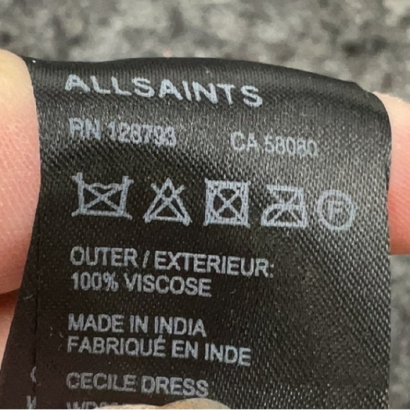 ALLSAINTS SEQUINS COCKTAIL DRESS - Picture 4 of 4